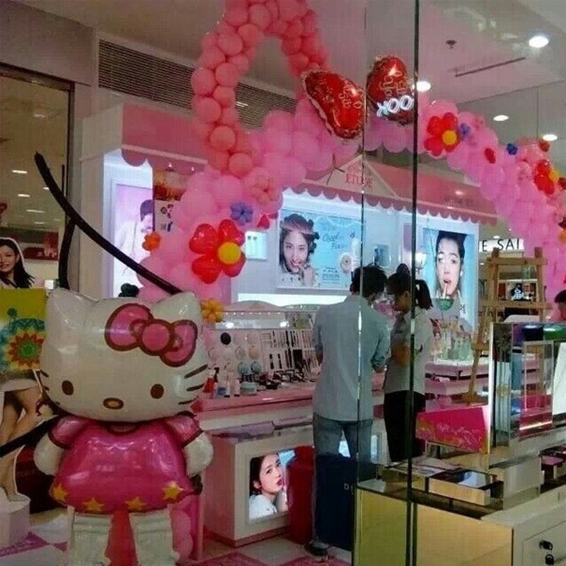 Bong bóng hình Hello Kitty 70*114cm
