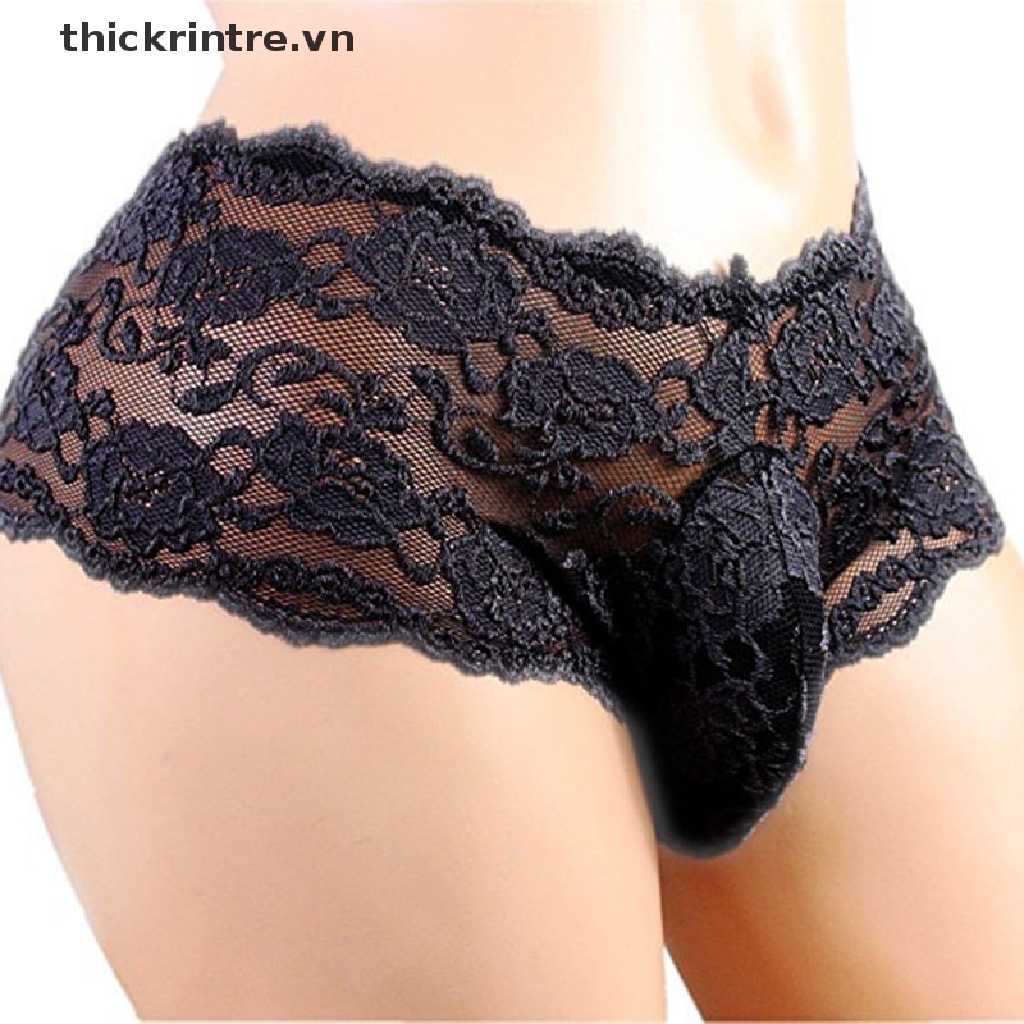 Quần Lót Nam Phối Ren Quyến Rũ