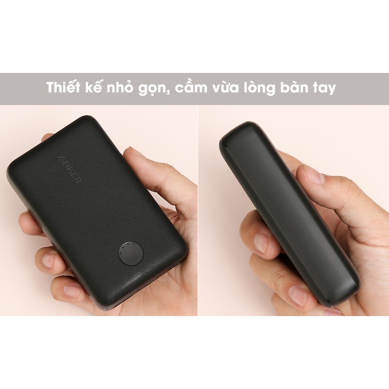 Pin sạc dự phòng 10.000mAh Anker PowerCore Select A1223 Đen