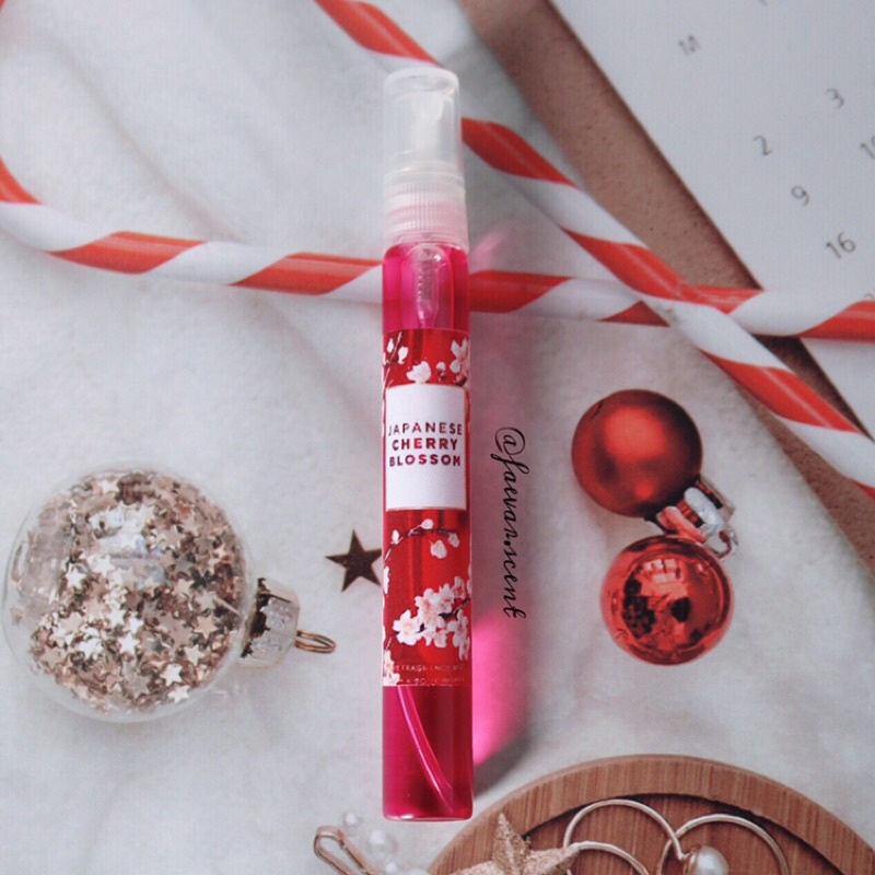 (10ml) Japanese cherry blossom - Xịt thơm Bath and body works || Faevar