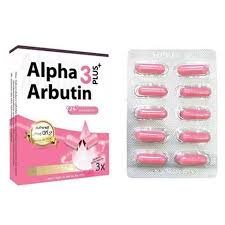 Vĩ 10 Viên kích trắng Alpha Arbutin Thái Lan chính hãng