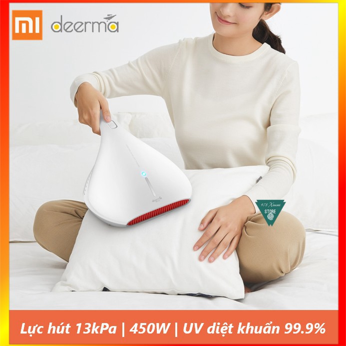 Máy hút bụi đệm giường, máy hút bụi chăn nệm Xiaomi Deerma CM800 - Máy hút bụi diệt khuẩn UV gối đệm giường Deerma CM810