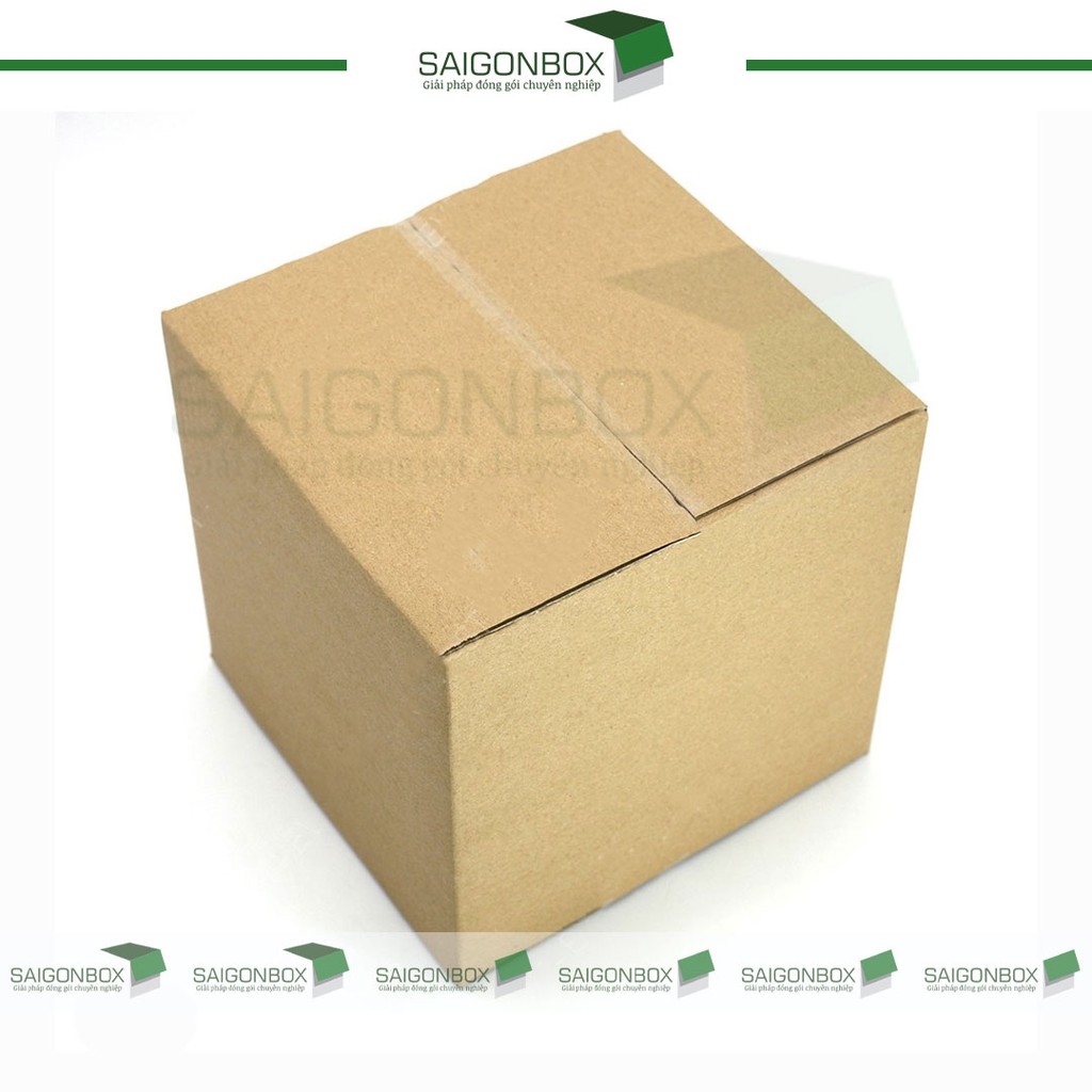 Combo 10 thùng hộp carton size 21x21x20 cm để đóng gói hàng hóa