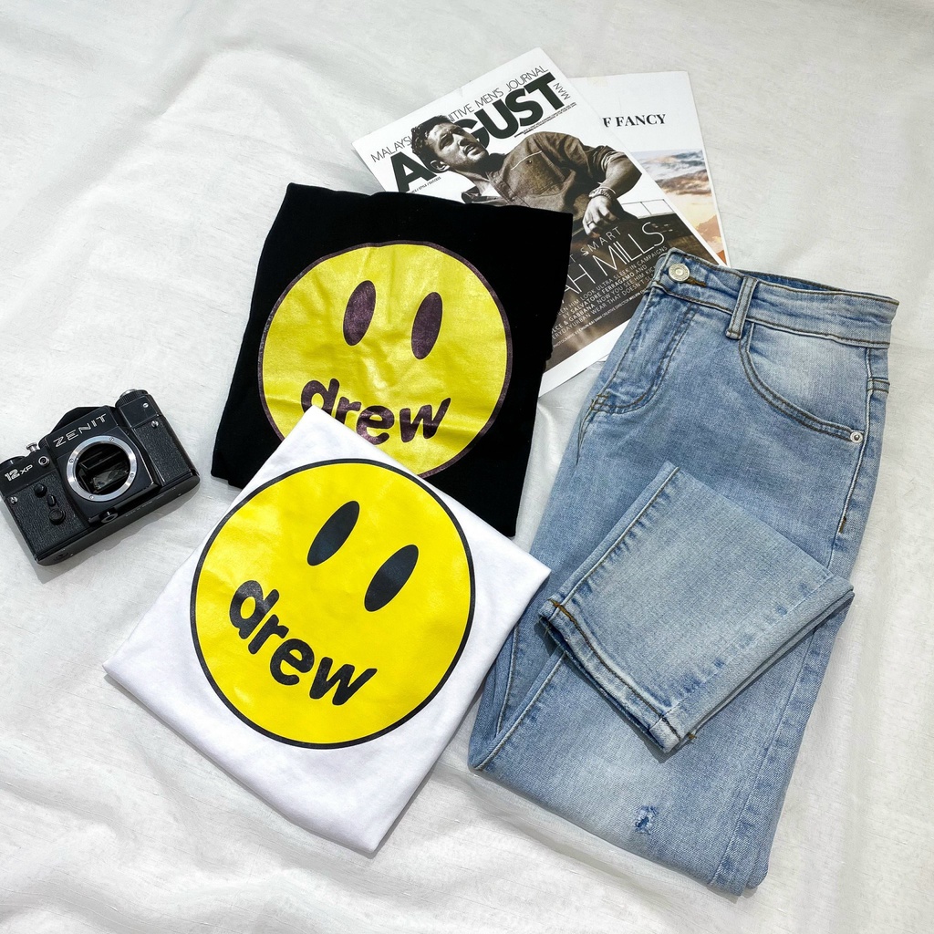 Áo thun DREW cotton form nhỏ | BigBuy360 - bigbuy360.vn