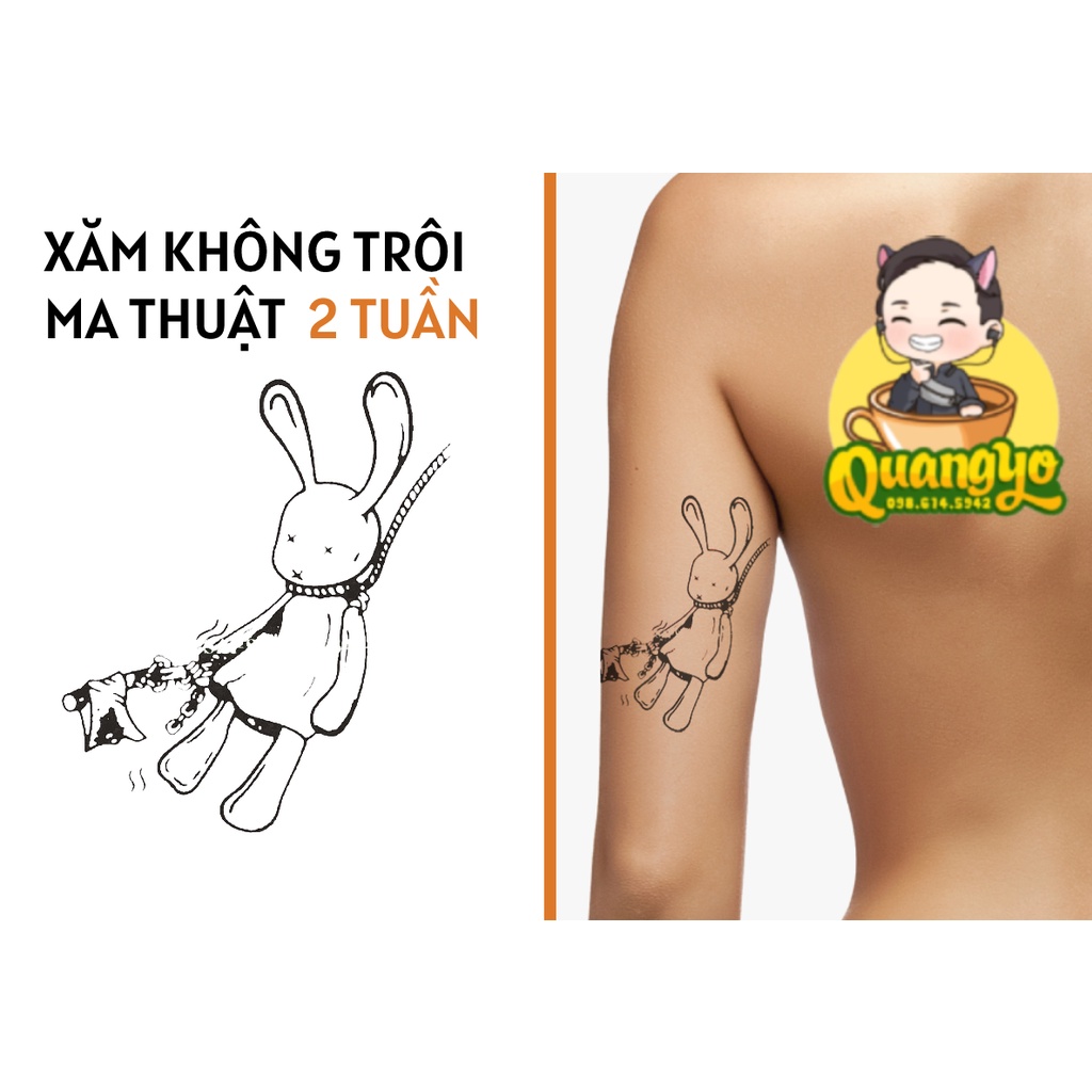 [TIKTOK TATTOO] Hình xăm đồng giá 10k, 100% chống nước 15 ngày như thật, Hình xăm ma thuật, Xăm giống Inkaholic