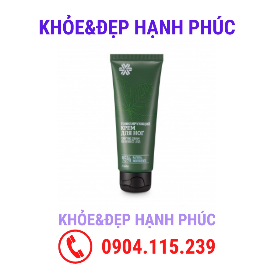 [ 416559 kem xoa chân ] Kem chân SIBERIAN WELLNESS Tonifying cream for perfect legs – 75ml/tuýp