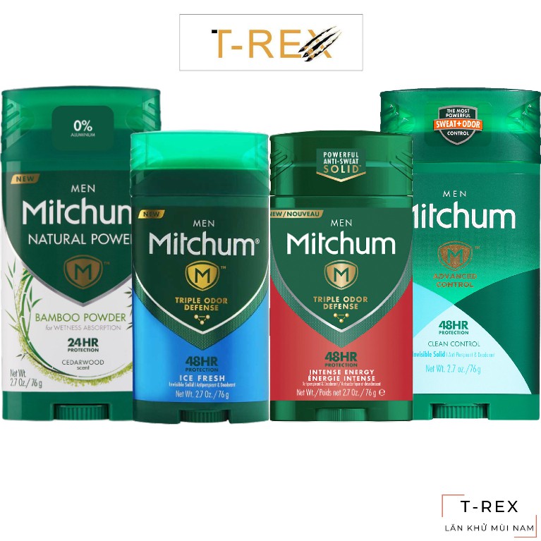 [FREESHIP] Lăn Sáp Khử Mùi Nam Mitchum 76 ( Ngăn Mồ Hôi Tốt )