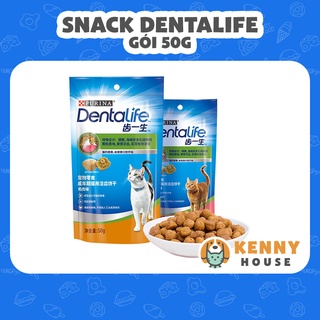 Purina Dentalife - Snack thưởng làm sạch răng cho mèo 50g