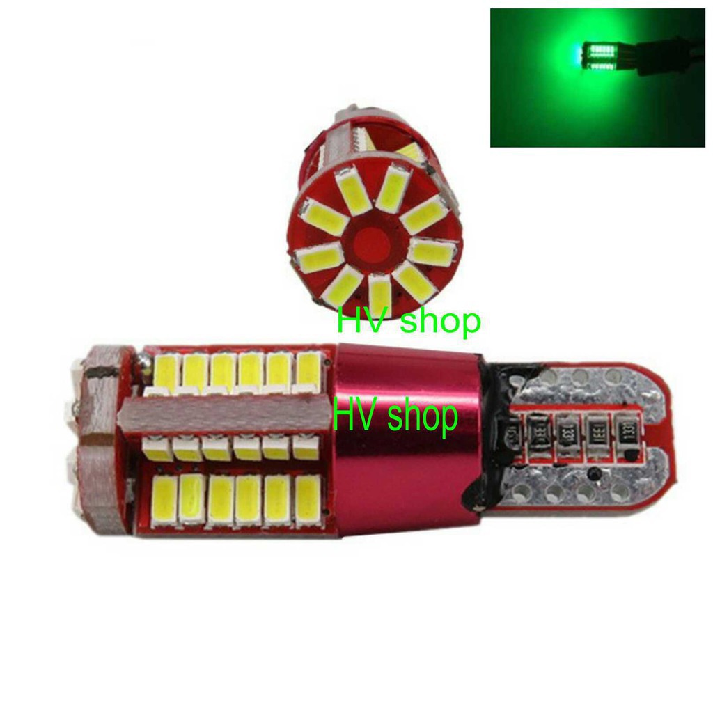 Bộ 2 led demi xi nhan T10 gắn xe máy 57 tim hv shop