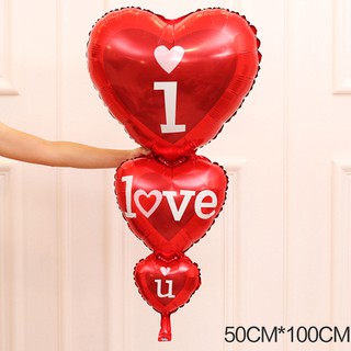 Bóng tráng nhôm trái tim 3 tầng trang trí đám cưới phòng tân hôn