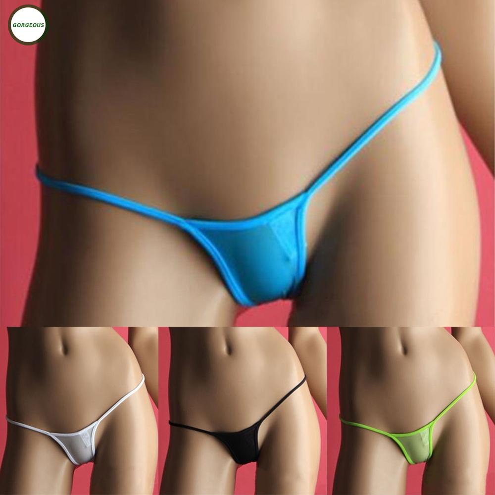 GORGEOUS~Womens Sexy Thong Mini G-String Underwear Panties Micro Lingerie Panty Briefs