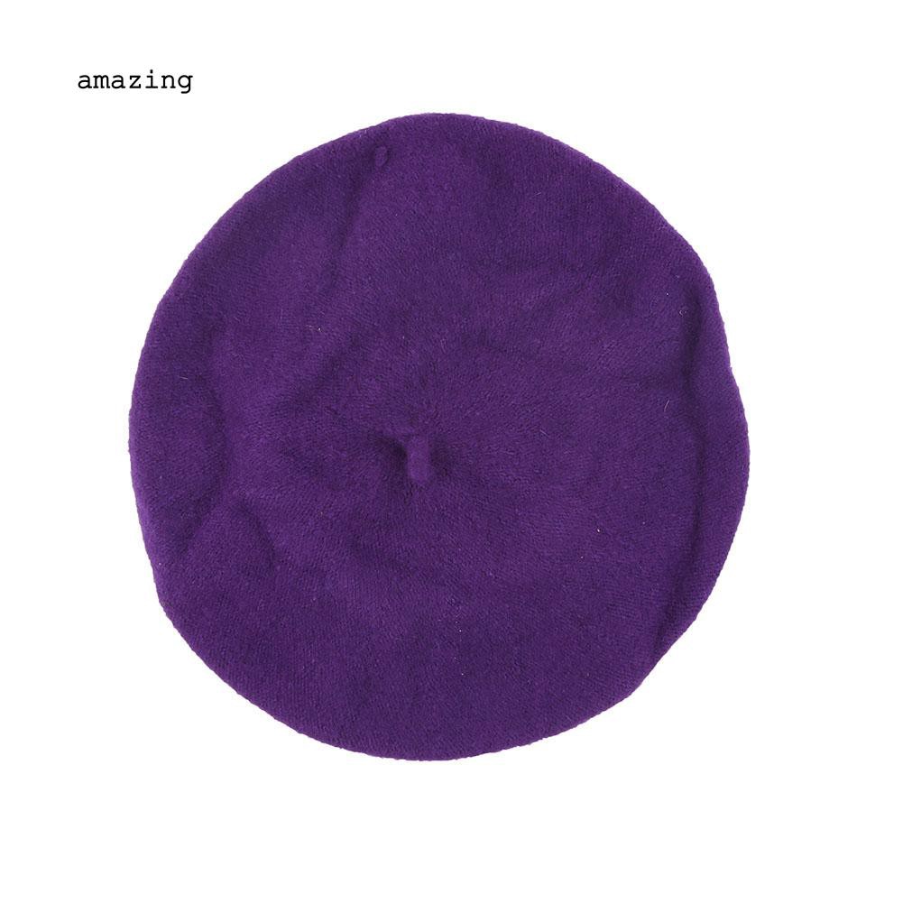 Mũ Nồi Màu Sắc Nhã Nhặn Giữ Ấm Cho Nữ