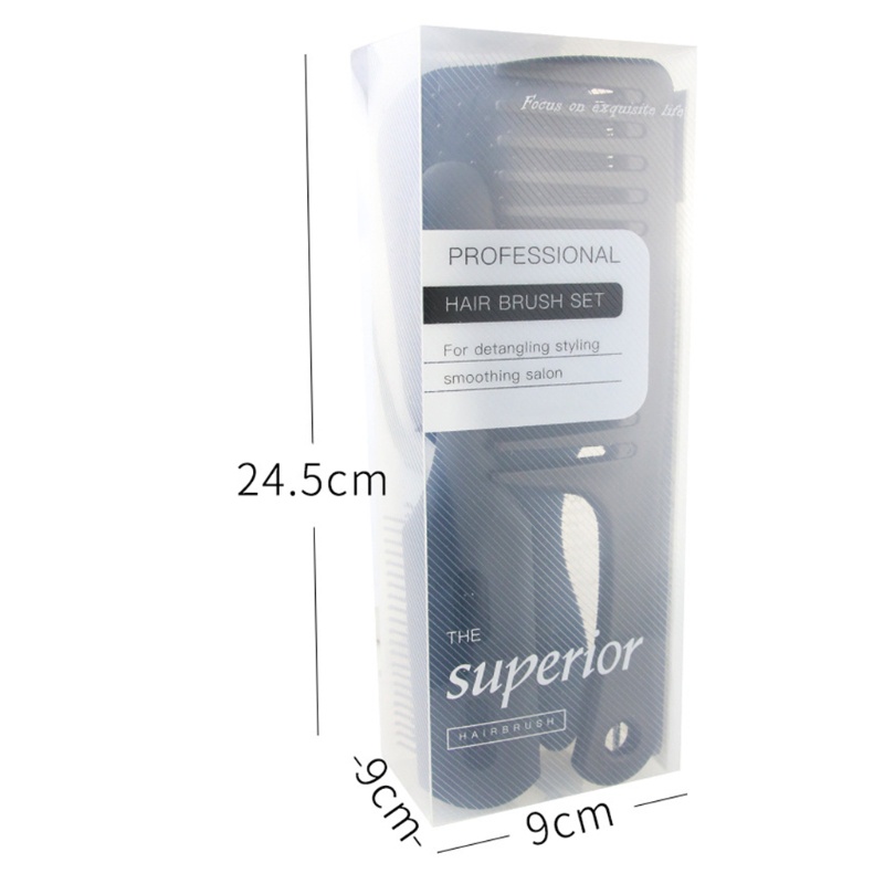 Set 5 Lược Chải Tóc Gỡ Rối Tiện Dụng Cho Nam Nữ YOUYO