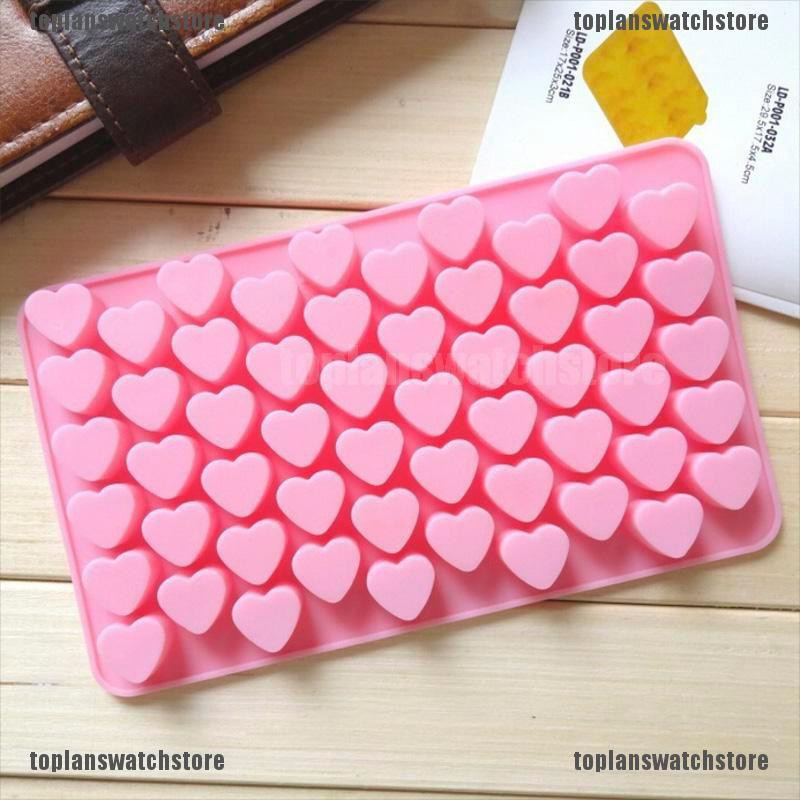 Khuôn Silicone Làm Bánh Hình Trái Tim Đáng Yêu
