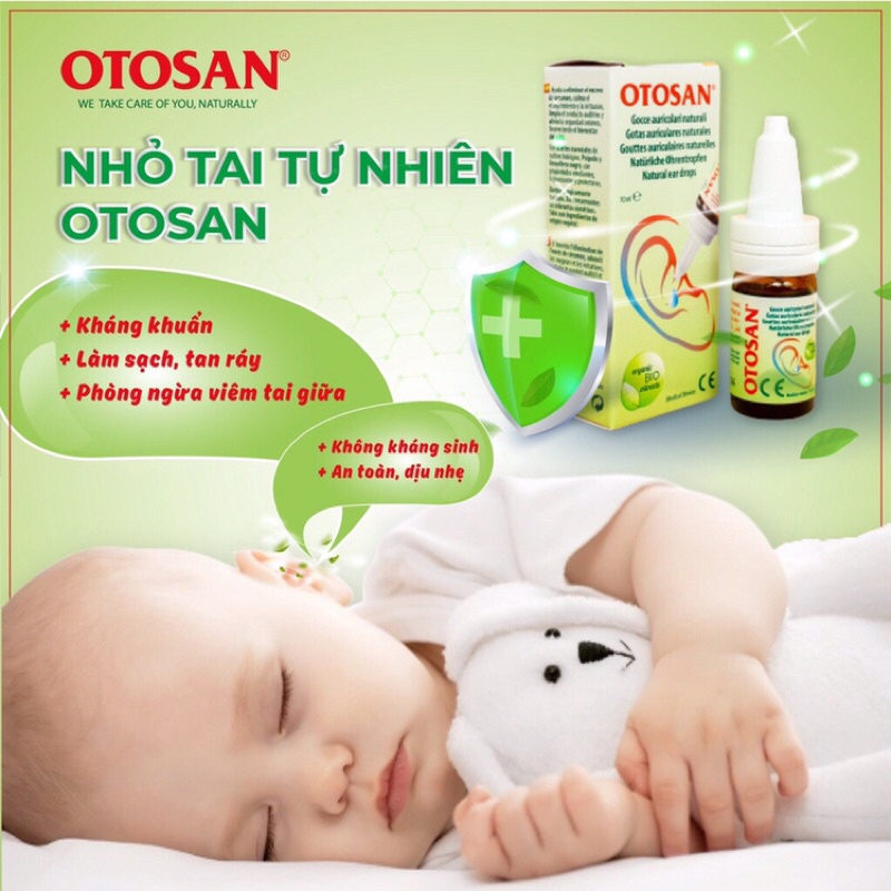 Mua  OTOSAN EAR DROPS, 10 ml, Dung dịch nhỏ tai chống viêm