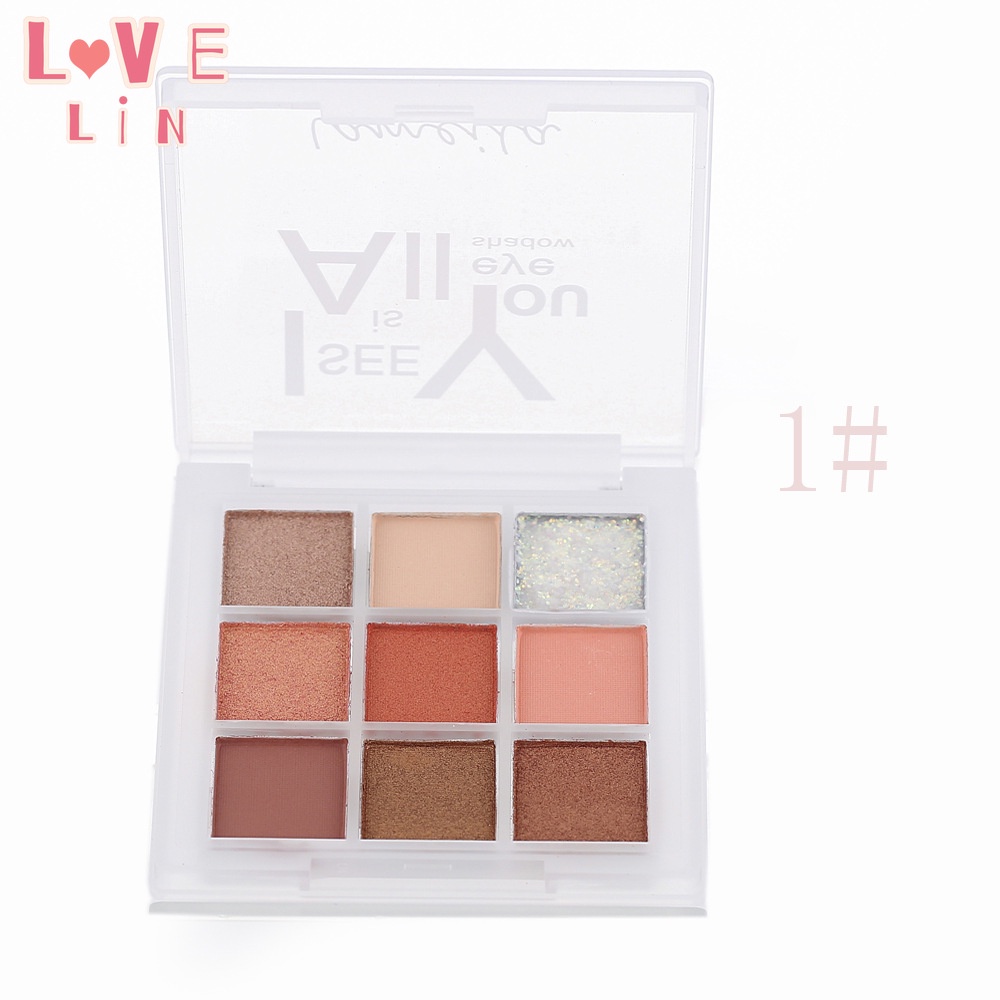 [Hàng mới về] Bảng Phấn Mắt Lameila Màu Ánh Ngọc Trai Lấp Lánh Kháng Nước