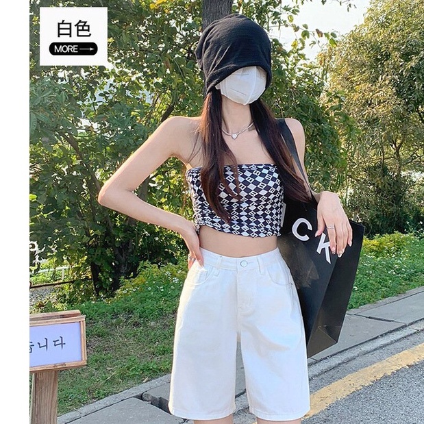 Quần short kaki nữ- Quần short lưng cao phong cách hàn quốc đơn giãn dễ phối đồ | BigBuy360 - bigbuy360.vn