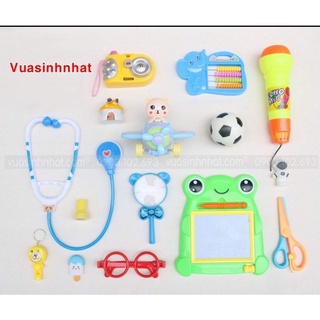 combo bộ bốc thôi nôi cho bé gái