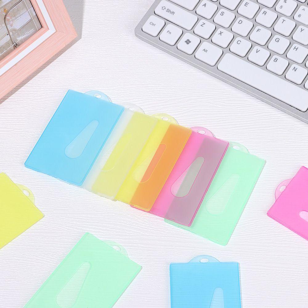 Set 10 Túi Đựng Thẻ Ngân Hàng Bằng Nhựa Trong Suốt