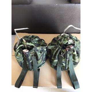 áo lụp balo đôi, đi 2 lụp lá
