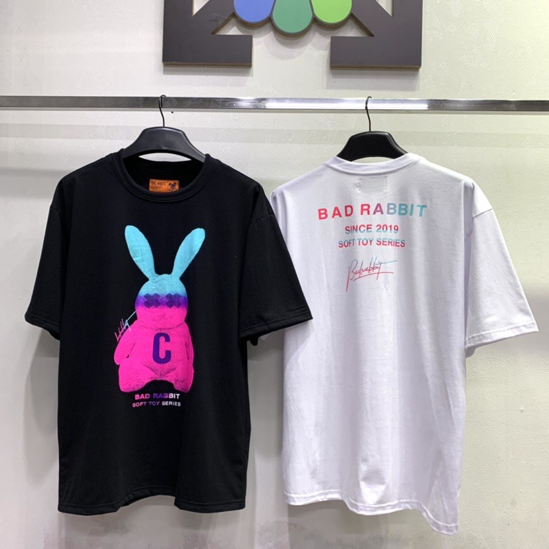 ÁO THUN bad Thỏ TOY CẦU VỒNG