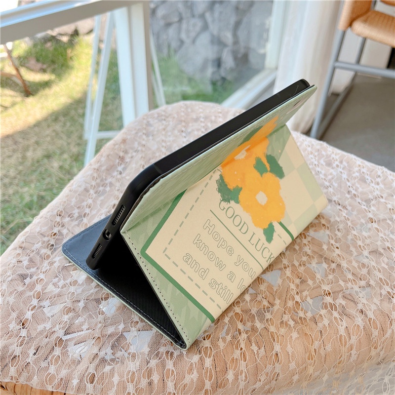 Bao da có giá đỡ thích hợp cho iPad Mini /Air 1 2/Pro 9.7/4th 5th 6th 2017 2018/7th 8th 9th Gen 2019 2020 2021