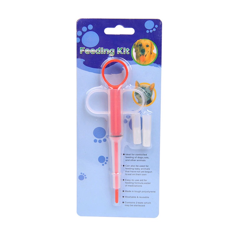 dụng cụ hỗ trợ uống thuốc cho chó mèo