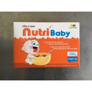 Cốm vi sinh Nutribaby Hộp 20 gói