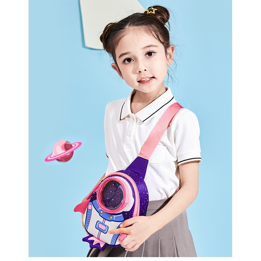 UEK Túi Đeo Chéo UEK Rocket Cao Cấp Cho Trẻ Em - Hàng Chính Hãng