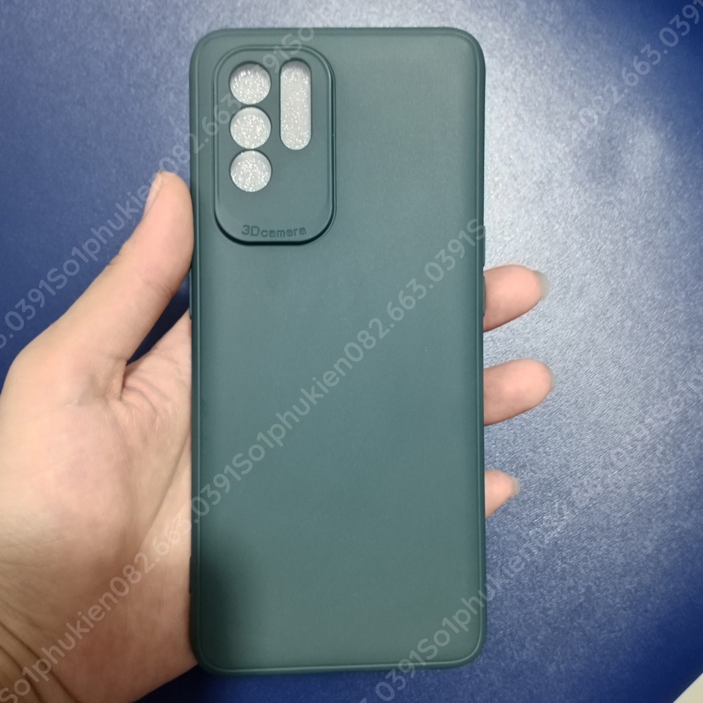 Ốp lưng dẻo đen Oppo Reno 6Z-5G siêu bền, có viền bảo vệ camera
