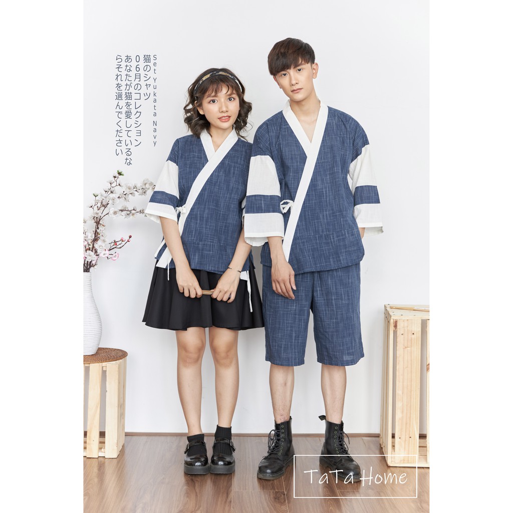 Set Yukata Navy