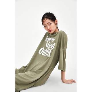 Váy thun slogan Zara
