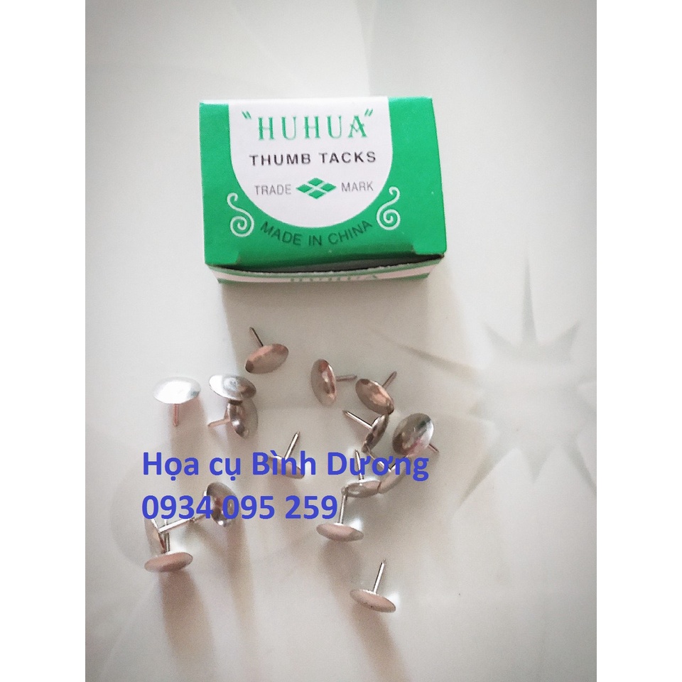 Đinh dù Huhua (48 cái/hộp) thumb tacks
