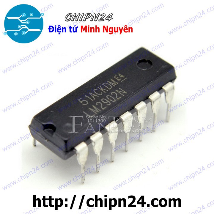 [2 CON] IC LM2902 DIP-14 (LM2902N 2902)