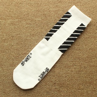 Tất Off-White Diagonal Stripe Socks