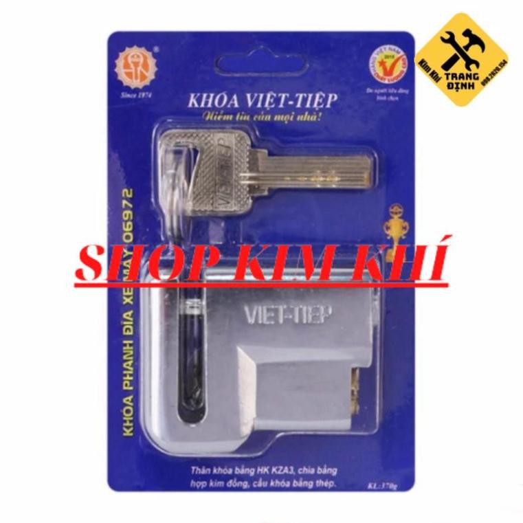 [Kim khí] Khóa Đĩa Xe Việt Tiệp 06972 (Chính Hãng)