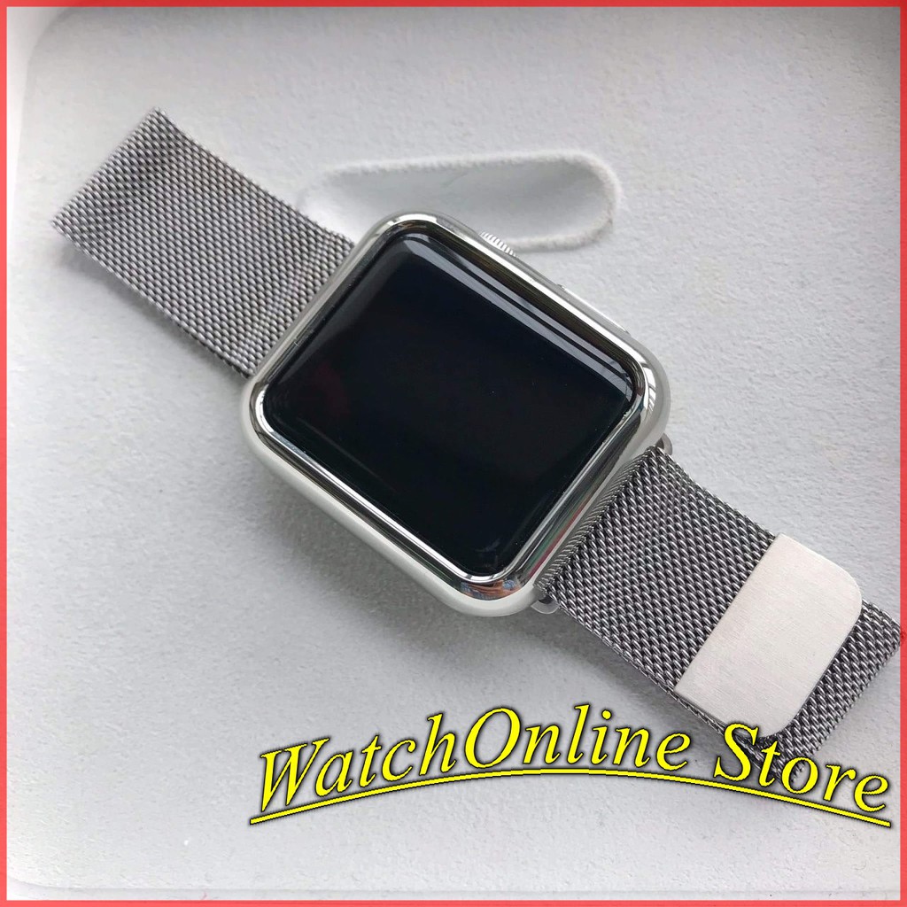 [Seri 1/2/3/4/5/6] Dây thép lưới không gỉ cho Apple Watch / Dây nam châm Apple Watch 38 40 42 44mm