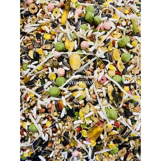 Thức ăn trộn ALU Hải Sản 500g - không độn cám và bánh đạm