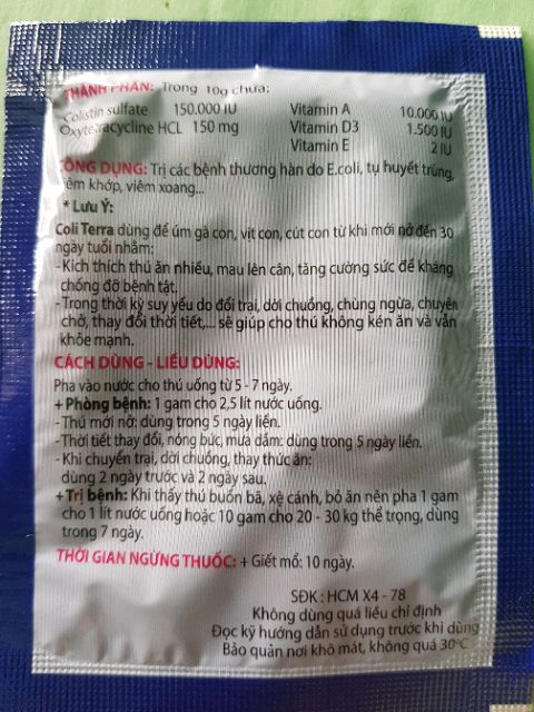 Úm gà con 10g