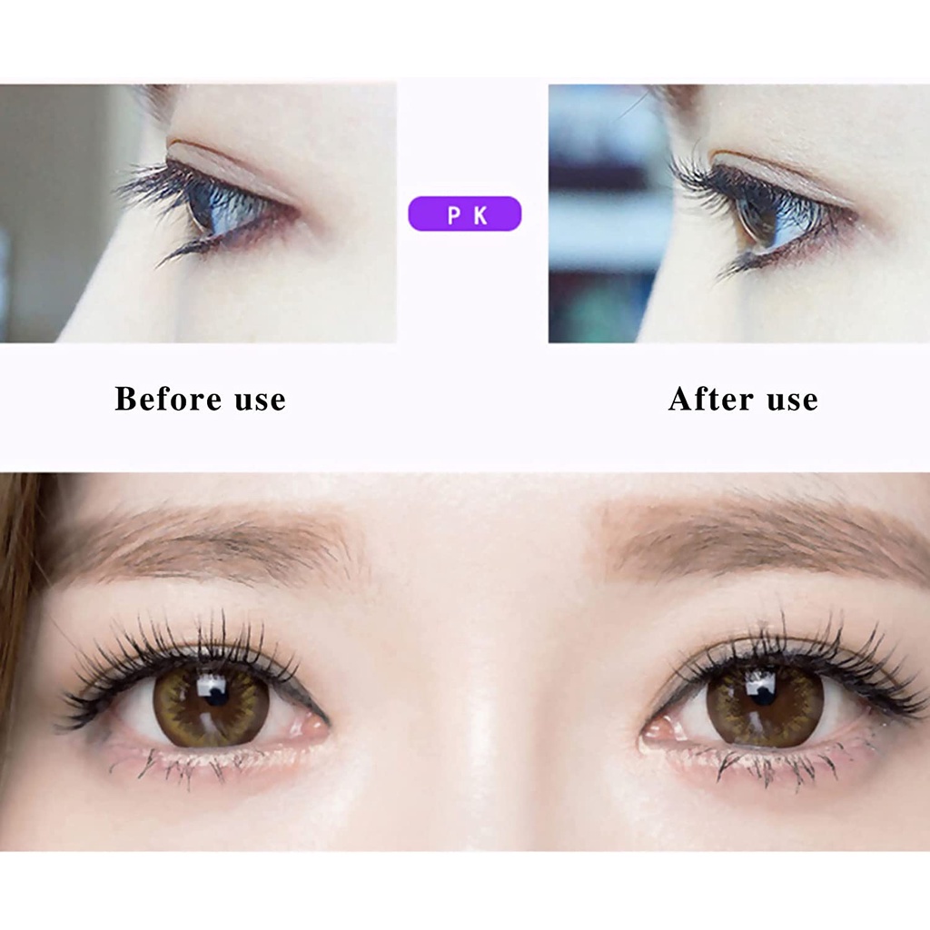 Dụng Cụ Bấm Cong Mi Chuyên Nghiệp Với 4 Miếng Đệm Đàn Hồi Thay Thế Và Cọ Xoắn Ốc Cho Mi Mắt Cong JP5