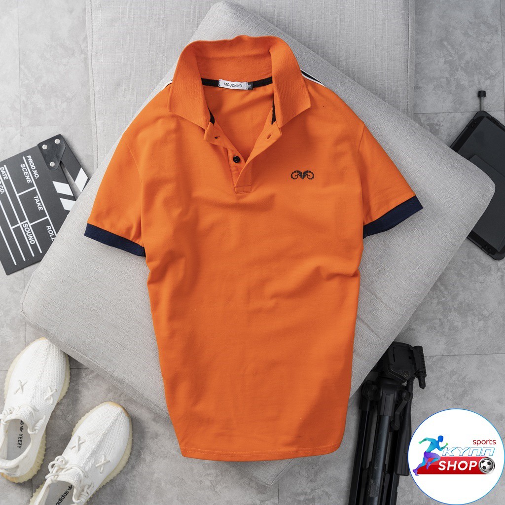 Áo thun có cổ thời trang nam chất liệu vải thun cao cấp phom 40-75kg kynn shop