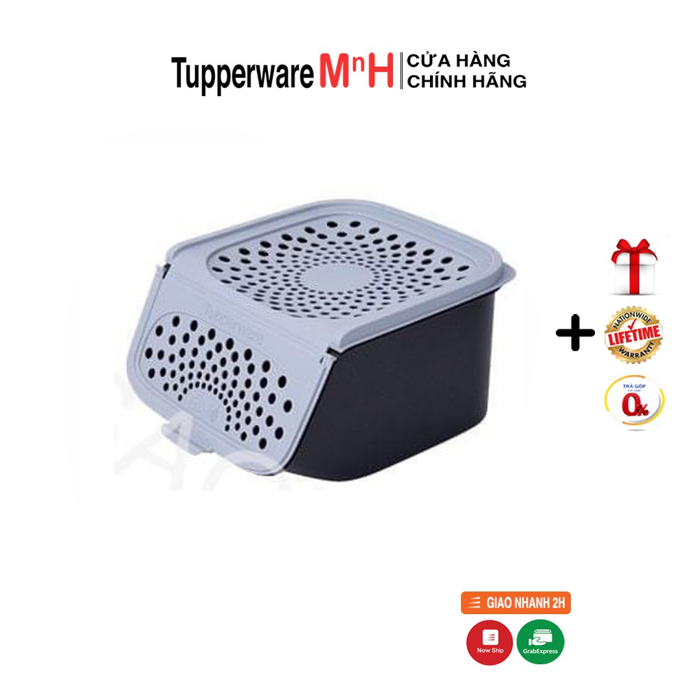 Hộp BQTP Hành Tỏi Access Mate Black Keeper Tupperware, Hộp Bảo Quản Hành Tỏi Cà Chua Khoai Lang Các Loại