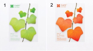 M305 Tập giấy nhớ hình chiếc lá