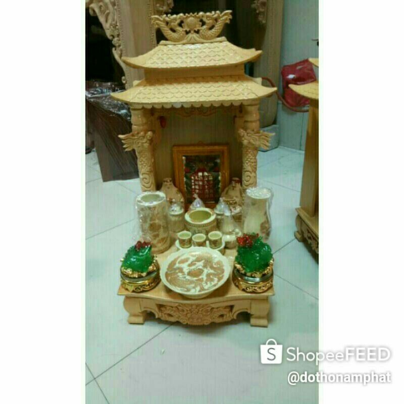 Compo ban thần tài 36 mái chùa