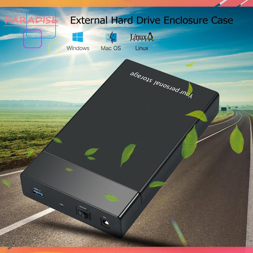 Hộp Đựng Ổ Cứng Ngoài Chuyển Đổi Usb 3.0 Sang 3.5 Inch Sata Iii 5gbps Ốp | BigBuy360 - bigbuy360.vn