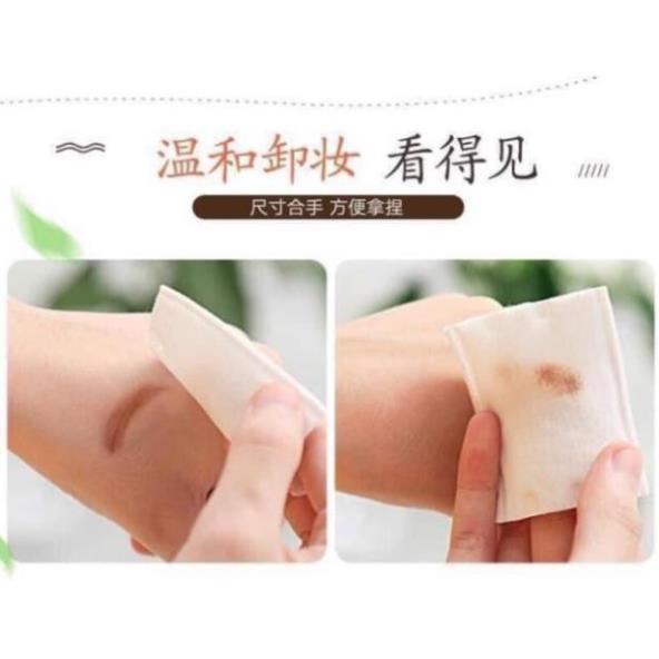 Bông Tẩy Trang 💥FreeShip💥 Hàng Cao Cấp Không Xơ Bông 222 Miếng.