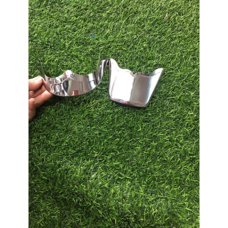 Bảo vệ inox dè trước sau vison 2017-2019