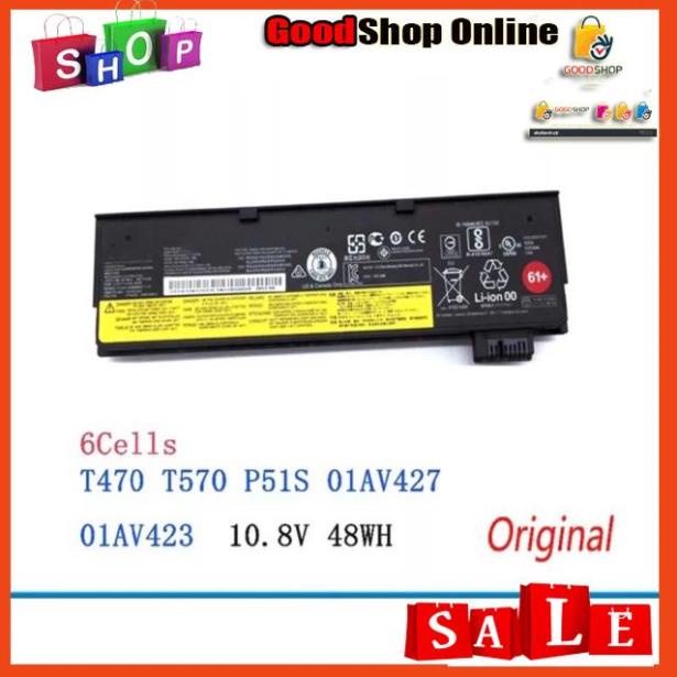 ⚡ Pin Lenovo ThinkPad T470 T570 T480  Zin