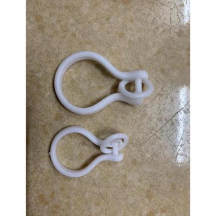 Vòng treo rèm ri đô, Móc Nhựa Treo Rèm 1000đ/cái