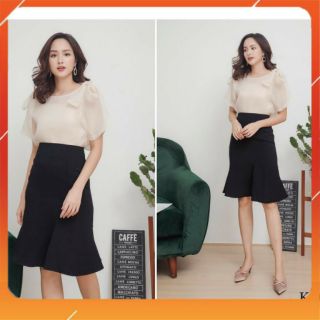 chân váy đuôi cá, chân váy công sở msf502